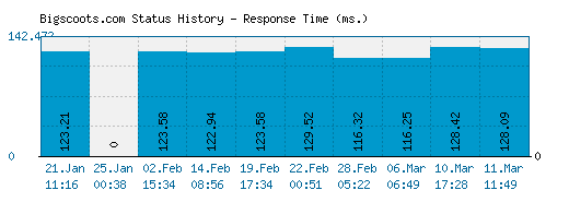 Bigscoots.com server report and response time