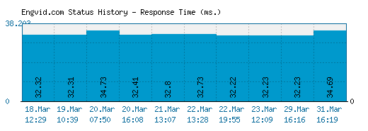 Engvid.com server report and response time