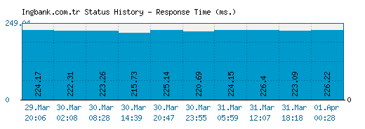 Ingbank.com.tr server report and response time