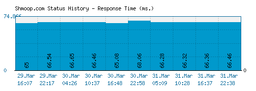 Shmoop.com server report and response time