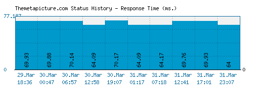 Themetapicture.com server report and response time