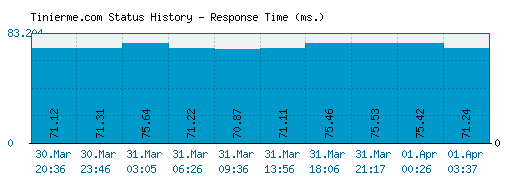 Tinierme.com server report and response time