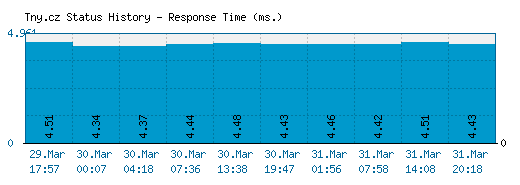 Tny.cz server report and response time