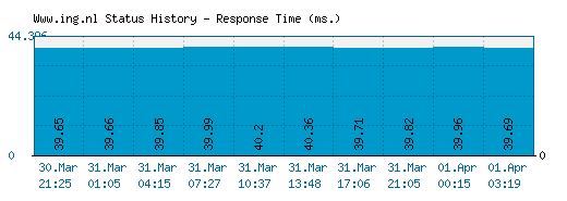 Www.ing.nl server report and response time