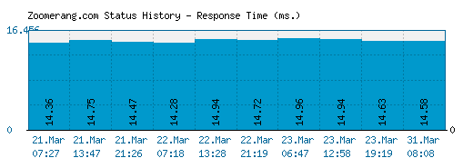 Zoomerang.com server report and response time