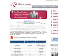 000webhost.com screenshot