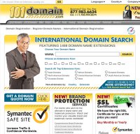 101domain.com screenshot