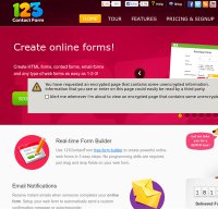 123contactform.com screenshot