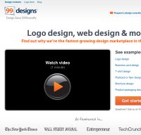 99designs.com screenshot