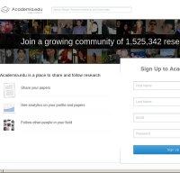 academia.edu screenshot