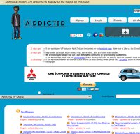 addic7ed.com screenshot