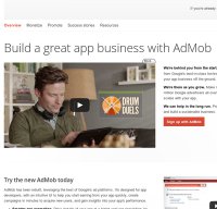 admob.com screenshot