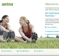 aetna.com screenshot