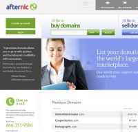 afternic.com screenshot