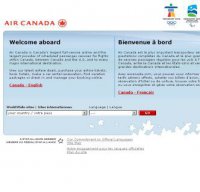 aircanada.com screenshot