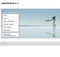 airfrance.com screenshot