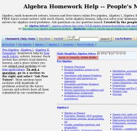 algebra.com screenshot