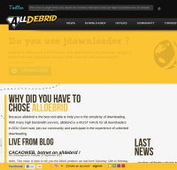 alldebrid.com screenshot