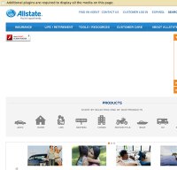 allstate.com screenshot