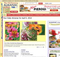 almanac.com screenshot