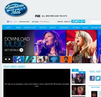 americanidol.com screenshot