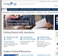 ameriprise.com screenshot