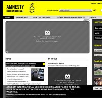 amnesty.org screenshot