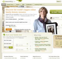 ancestry.ca screenshot