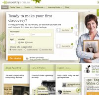 ancestry.com.au screenshot