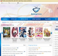 animehere.com screenshot