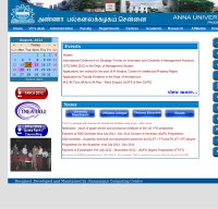 annauniv.edu screenshot