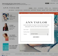 anntaylor.com screenshot