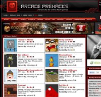 arcadeprehacks.com screenshot
