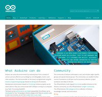 arduino.cc screenshot