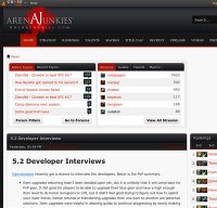 arenajunkies.com screenshot