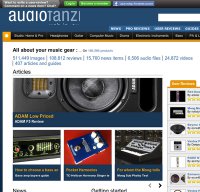 audiofanzine.com screenshot