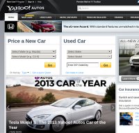 autos.yahoo.com screenshot