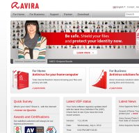 avira.com screenshot