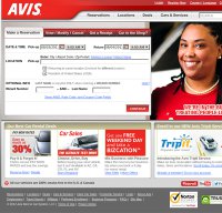 avis.com screenshot