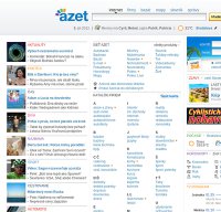 azet.sk screenshot