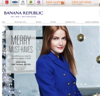 bananarepublic.com screenshot