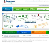 banesco.com screenshot