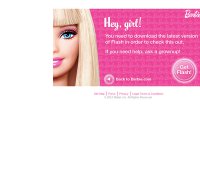 barbie.com screenshot