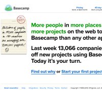 basecamp.com screenshot