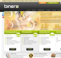 binero.se screenshot