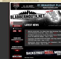 blabbermouth.net screenshot