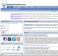 bleepingcomputer.com screenshot