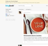 bloglovin.com screenshot