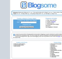 blogsome.com screenshot