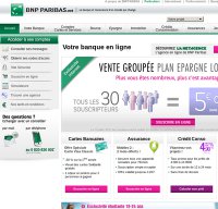 bnpparibas.net screenshot